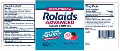 Wild Berry (Rolaids Advanced 60ct Wild Berry)